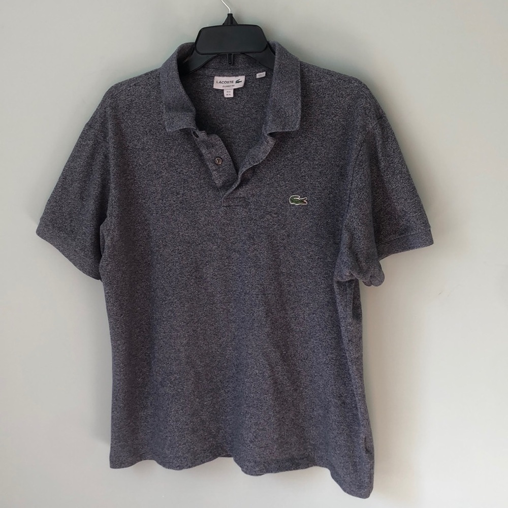 Lacoste Classic Fit Short Sleeve Collared Shirt